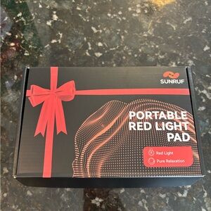 New! Portable red light pad